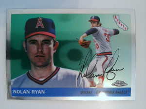 2025 Topps Chrome Platinum Baseball Nolan Ryan #398