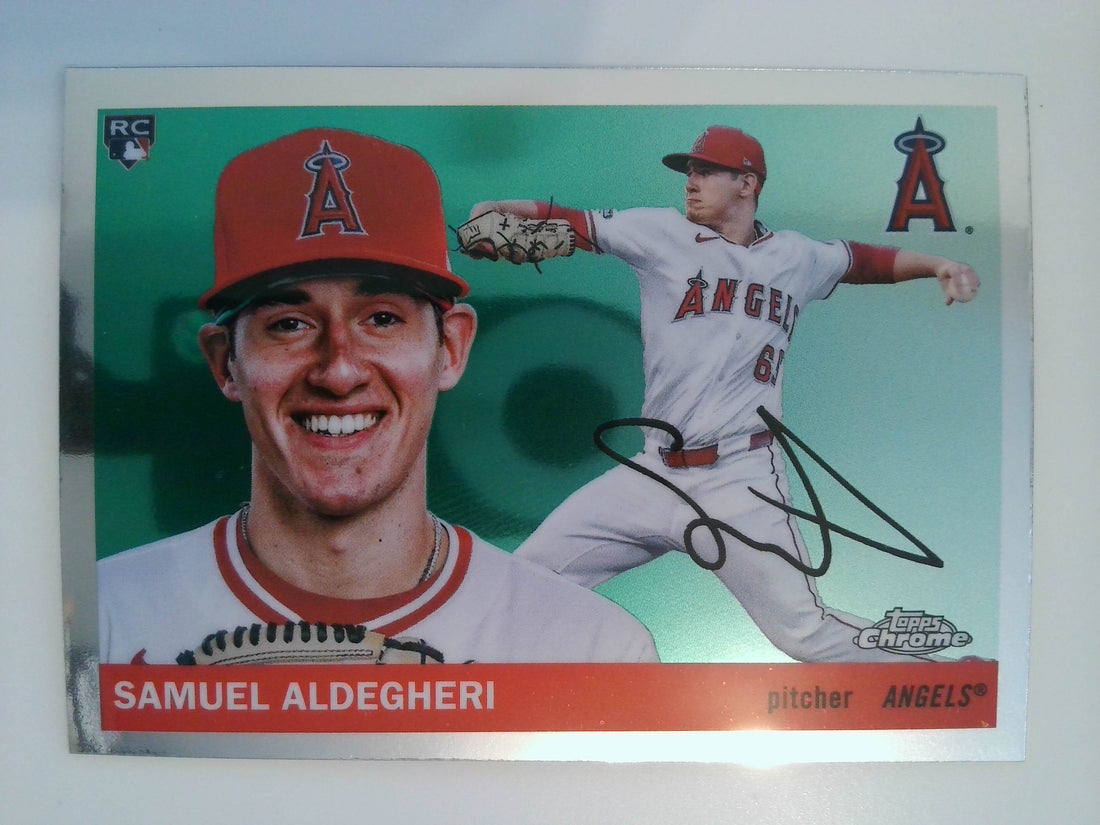 2025 Topps Chrome Platinum Baseball Samuel Aldegheri #246 Rookie