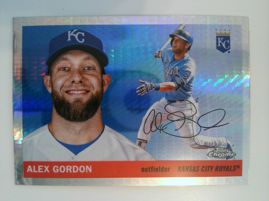 2025 Topps Chrome Platinum Baseball Prism Refractors Alex Gordon #419