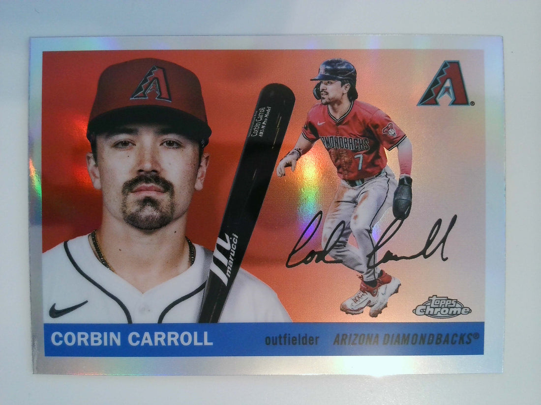 2025 Topps Chrome Platinum Baseball Refractors Corbin Carroll #70