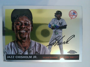 2025 Topps Chrome Platinum Baseball Jazz Chisholm Jr. #130