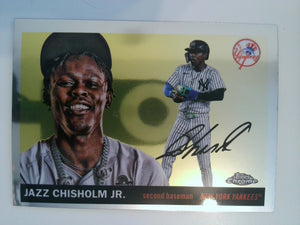 2025 Topps Chrome Platinum Baseball Jazz Chisholm Jr. #130