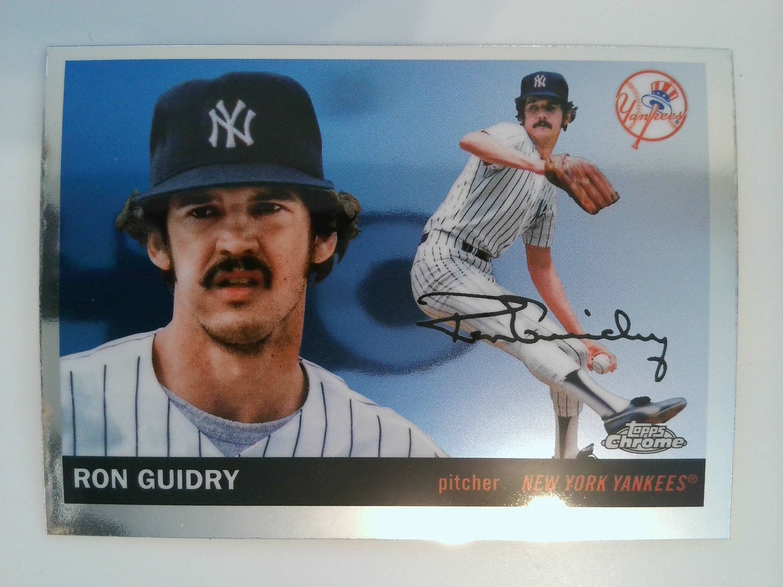 2025 Topps Chrome Platinum Baseball Ron Guidry #481
