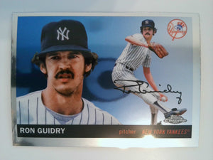 2025 Topps Chrome Platinum Baseball Ron Guidry #481