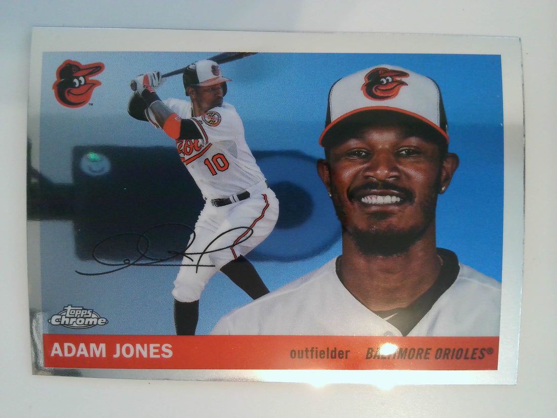 2025 Topps Chrome Platinum Baseball Adam Jones #343
