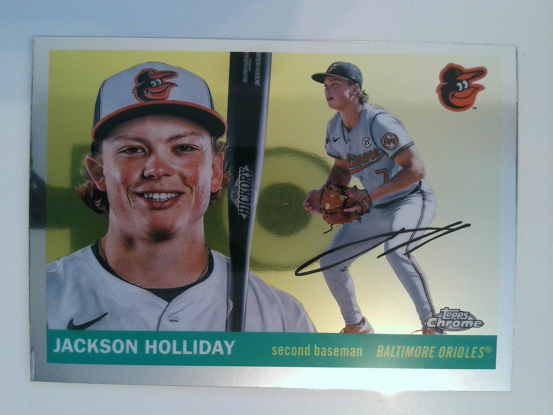 2025 Topps Chrome Platinum Baseball Jackson Holliday #67