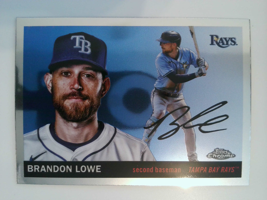 2025 Topps Chrome Platinum Baseball Brandon Lowe #194