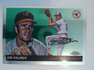 2025 Topps Chrome Platinum Baseball Jim Palmer #306