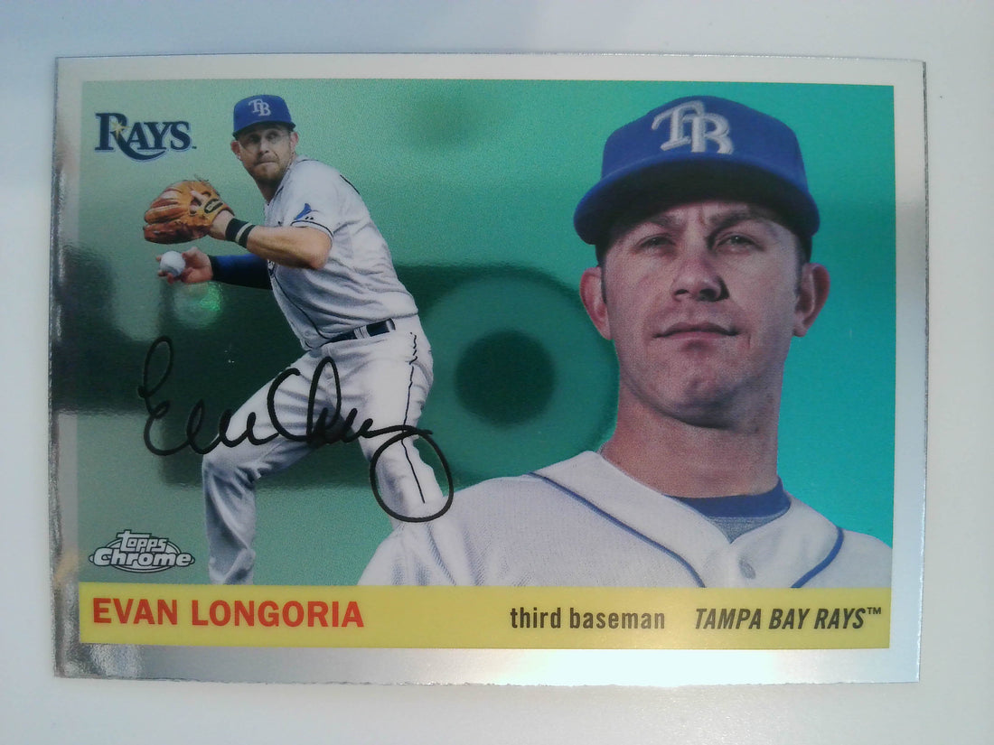 2025 Topps Chrome Platinum Baseball Evan Longoria #453