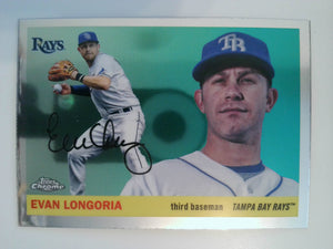 2025 Topps Chrome Platinum Baseball Evan Longoria #453