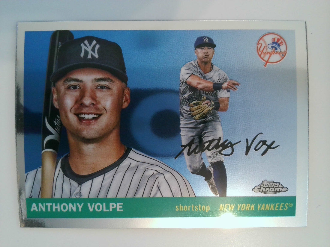 2025 Topps Chrome Platinum Baseball Anthony Volpe #162