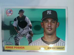 2025 Topps Chrome Platinum Baseball Jorge Posada #422