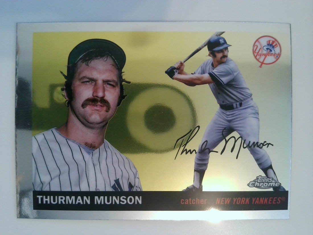 2025 Topps Chrome Platinum Baseball Thurman Munson #214