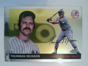 2025 Topps Chrome Platinum Baseball Thurman Munson #214