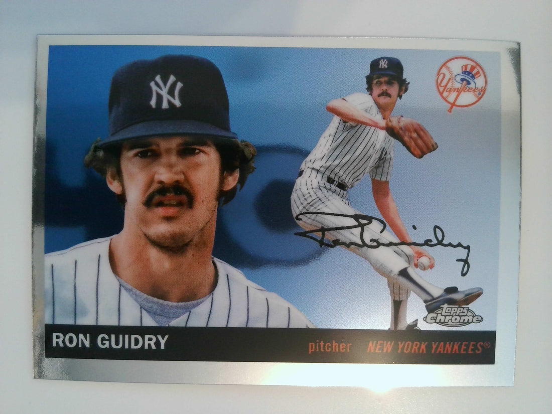 2025 Topps Chrome Platinum Baseball Ron Guidry #481