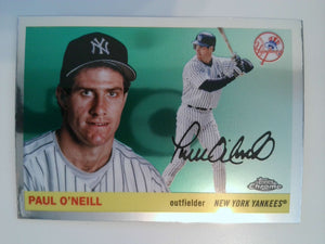 2025 Topps Chrome Platinum Baseball Paul O’Neill #316