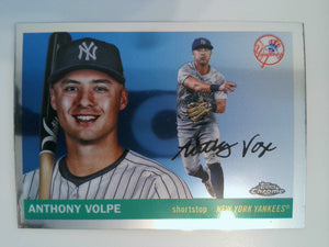 2025 Topps Chrome Platinum Baseball Anthony Volpe #162