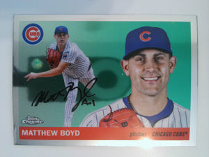 2025 Topps Chrome Platinum Baseball Matthew Boyd #212