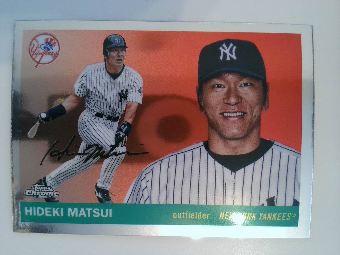 2025 Topps Chrome Platinum Baseball Hideki Matsui #228