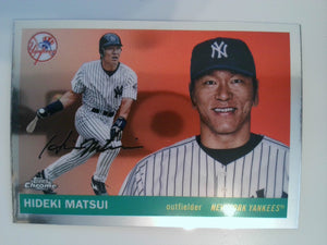 2025 Topps Chrome Platinum Baseball Hideki Matsui #228