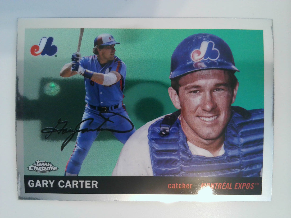 2025 Topps Chrome Platinum Baseball Gary Carter #482