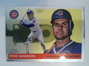 2025 Topps Chrome Platinum Baseball Ryne Sandberg #348