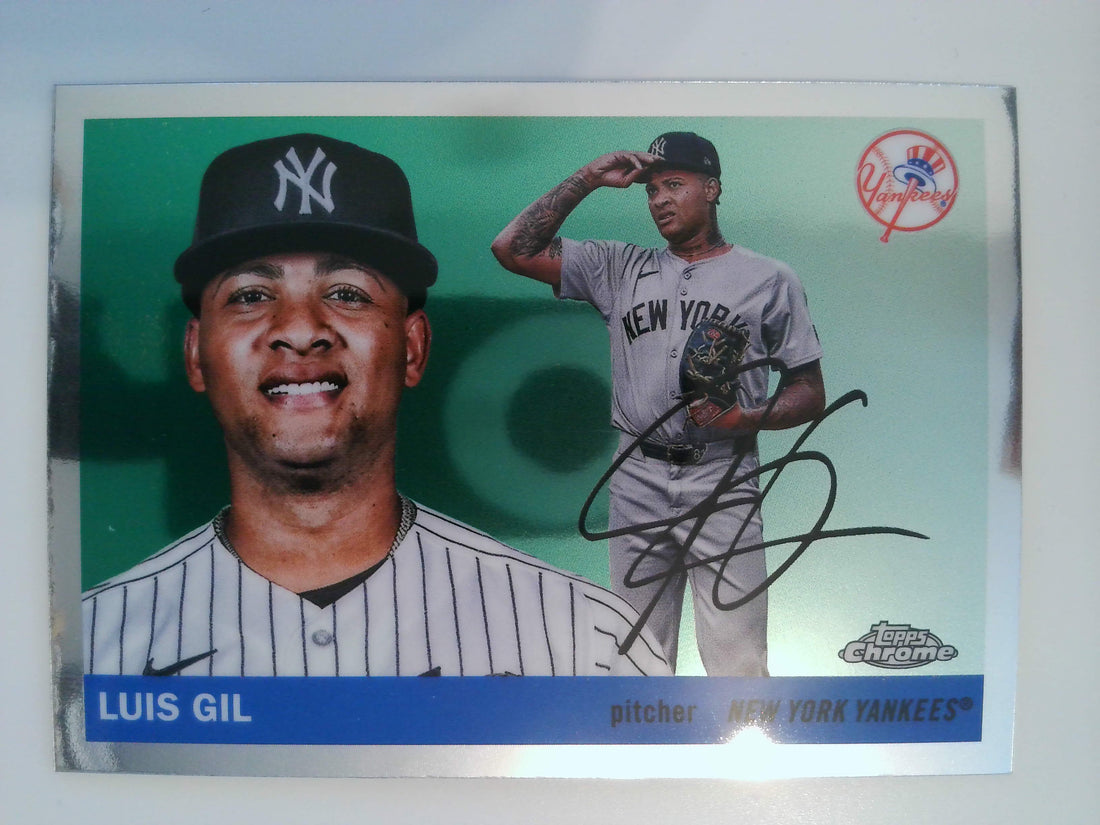 2025 Topps Chrome Platinum Baseball Luis Gil #127