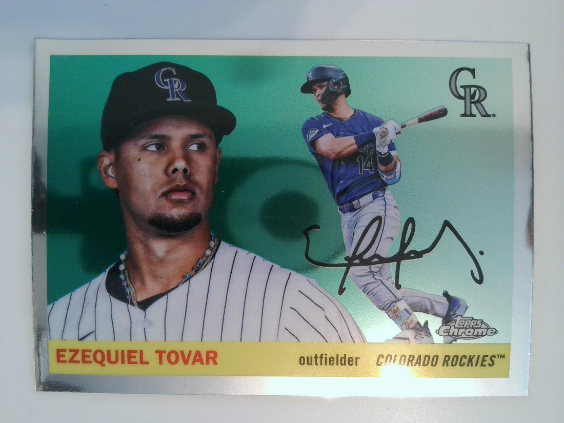 2025 Topps Chrome Platinum Baseball Ezequiel Tovar #95