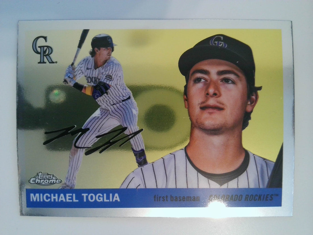 2025 Topps Chrome Platinum Baseball Michael Toglia #50