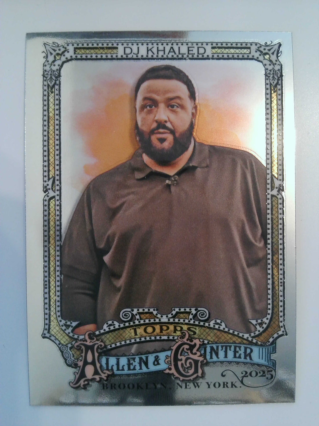 2025 Topps Allen & Ginter Baseball Chrome DJ Khaled #208