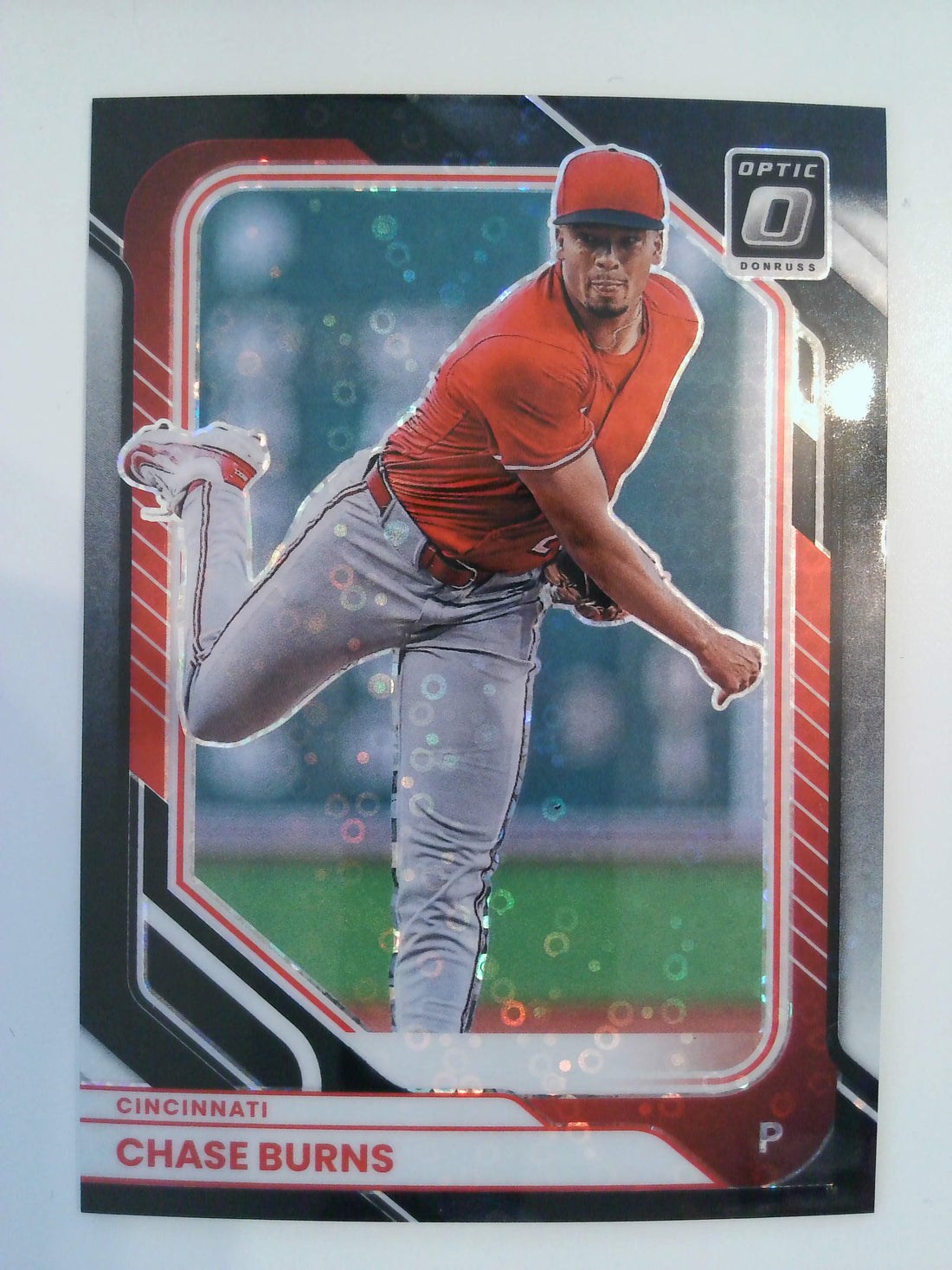 2026 Donruss Baseball Optic Circles Chase Burns #39 Rookie