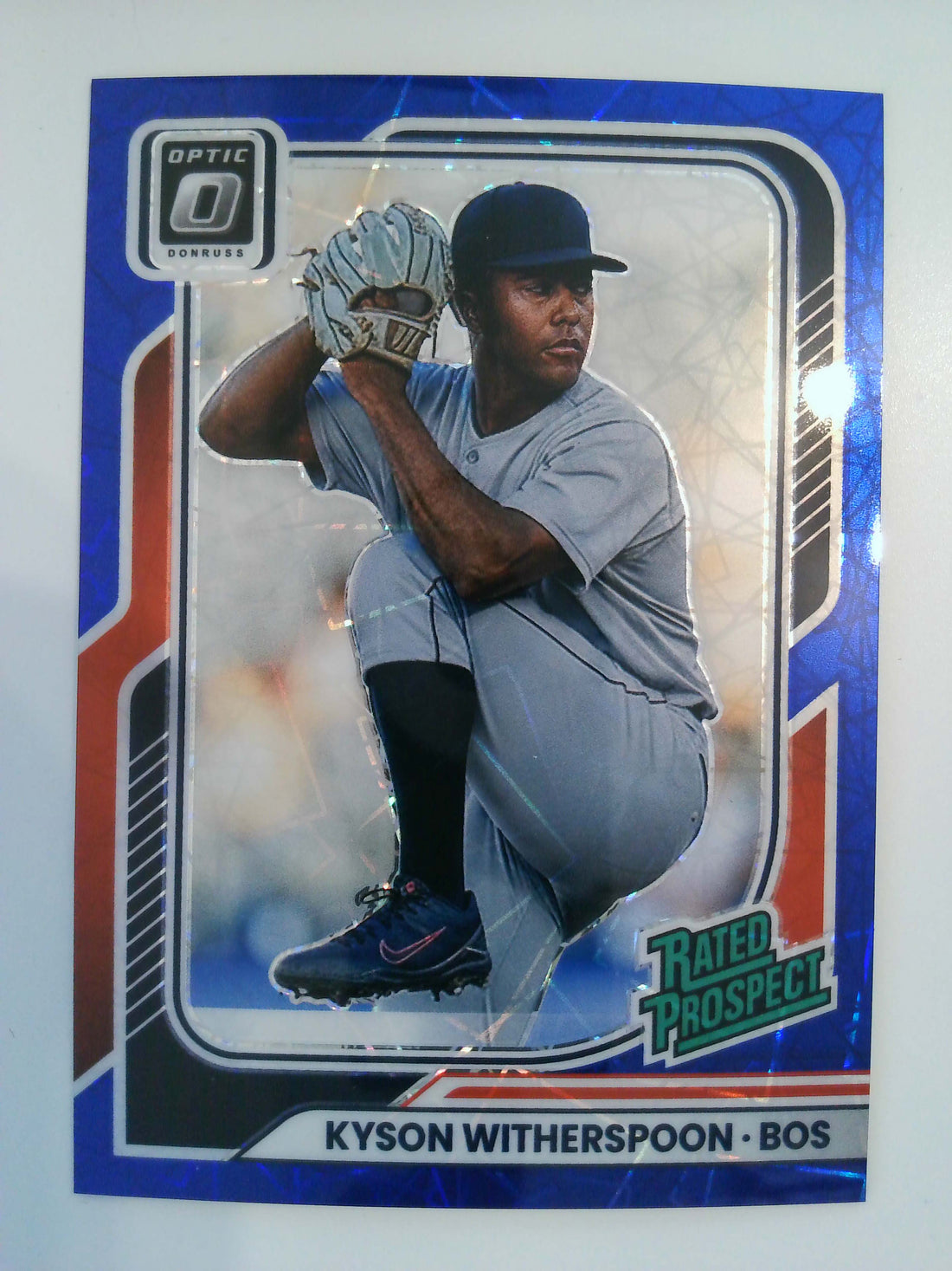 2026 Donruss Baseball Optic Blue Velocity Kyson Witherspoon #187