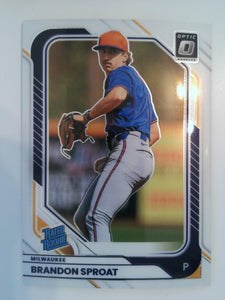 2026 Donruss Baseball Optic Brandon Sproat #10 Rookie