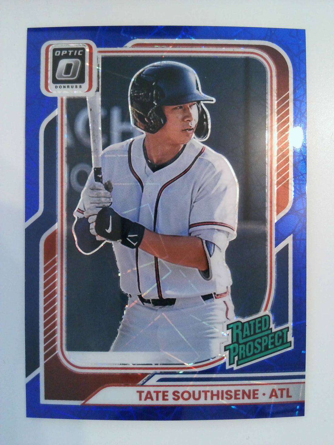 2026 Donruss Baseball Optic Blue Velocity Tate Southisene #171