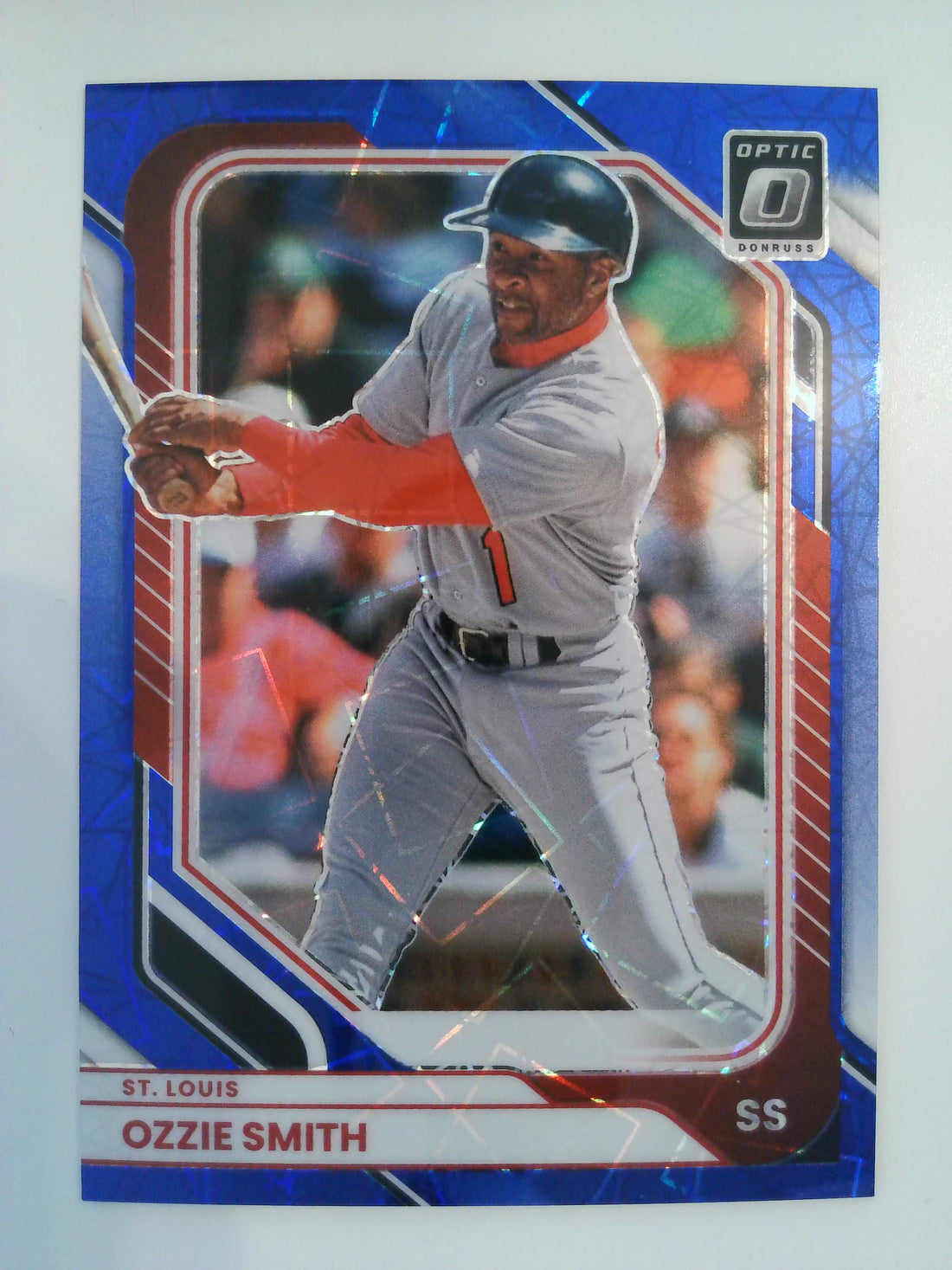 2026 Donruss Baseball Optic Blue Velocity Ozzie Smith #16