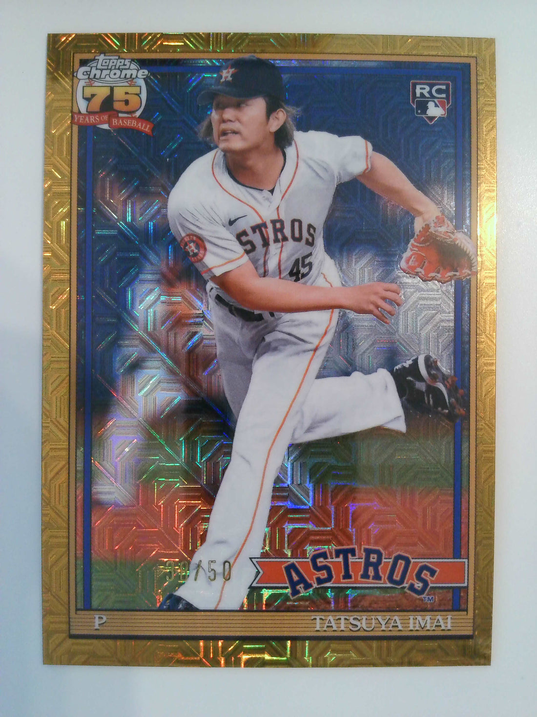 2026 Topps Baseball 1991 Topps Baseball Gold 38/50 Tatsuya Imai #91C2-35