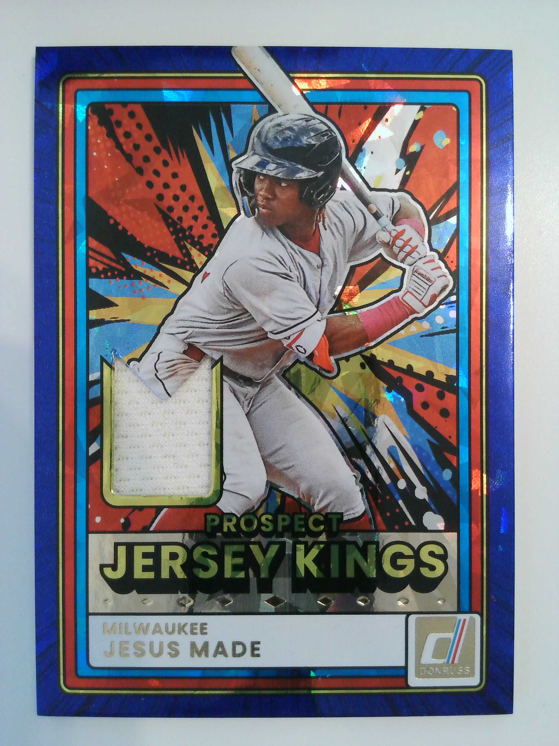 2026 Donruss Baseball Prospect Jersey Kings Blue Ice Jesus Made #PJK-JM