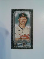 2025 Topps Allen & Ginter Baseball Mini Black Border Steven Kwan #176