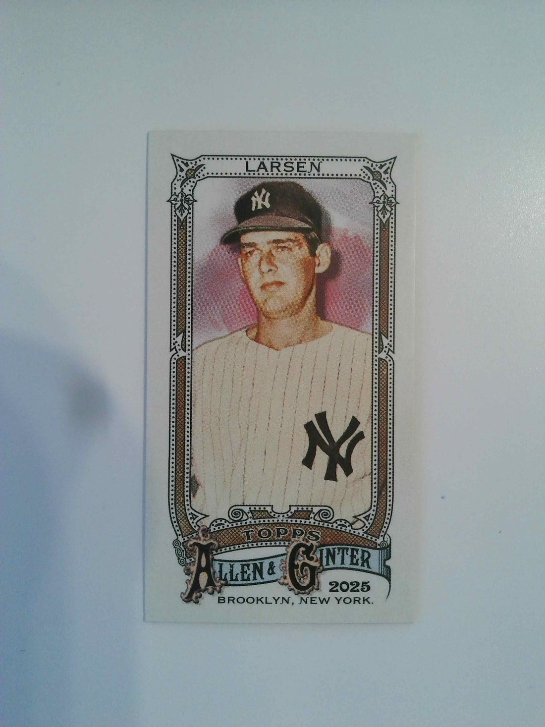 2025 Topps Allen & Ginter Baseball Mini Don Larsen #343