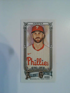 2025 Topps Allen & Ginter Baseball Mini Bryce Harper #146