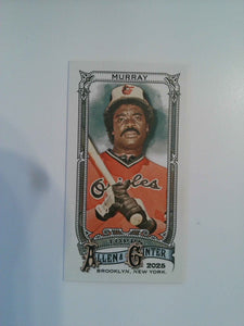 2025 Topps Allen & Ginter Baseball Mini A & G Back Eddie Murray #180