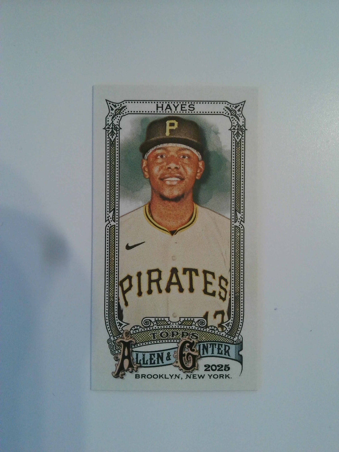 2025 Topps Allen & Ginter Baseball Mini A & G Back Ke'Bryan Hayes #224