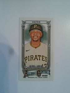2025 Topps Allen & Ginter Baseball Mini A & G Back Ke'Bryan Hayes #224