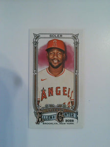 2025 Topps Allen & Ginter Baseball Mini A & G Back Jorge Soler #167