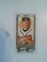2025 Topps Allen & Ginter Baseball Mini A & G Back Chipper Jones #36