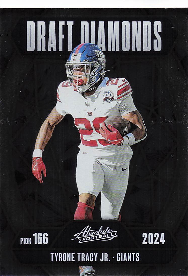 2025 Panini Absolute Football Draft Diamonds Tyrone Tracy Jr. #DD-TTJ