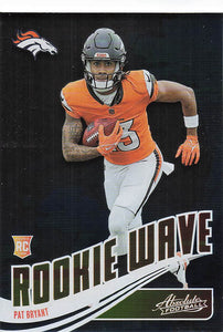 2025 Panini Absolute Football Rookie Wave Pat Bryant #RW-PBT