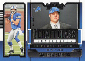 2023 Panini Contenders Historic Draft Class Contenders Matthew Stafford #HDC-MS
