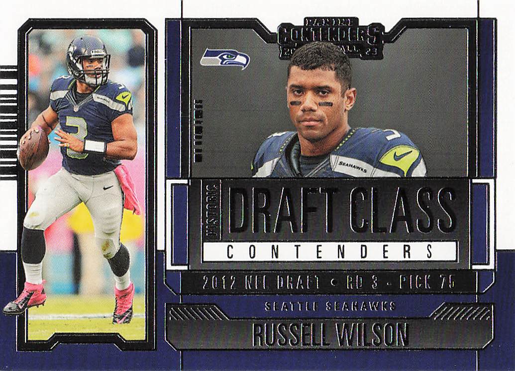 2023 Panini Contenders Historic Draft Class Contenders Russell Wilson #HDC-RW
