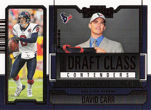 2023 Panini Contenders Historic Draft Class Contenders Bronze David Carr #HDC-DC